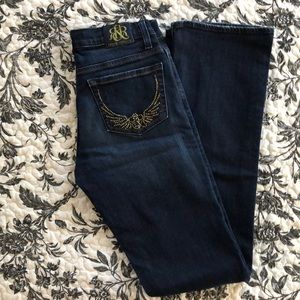 Rock and Republic Size 4 Kasandra Dark Wash Jeans